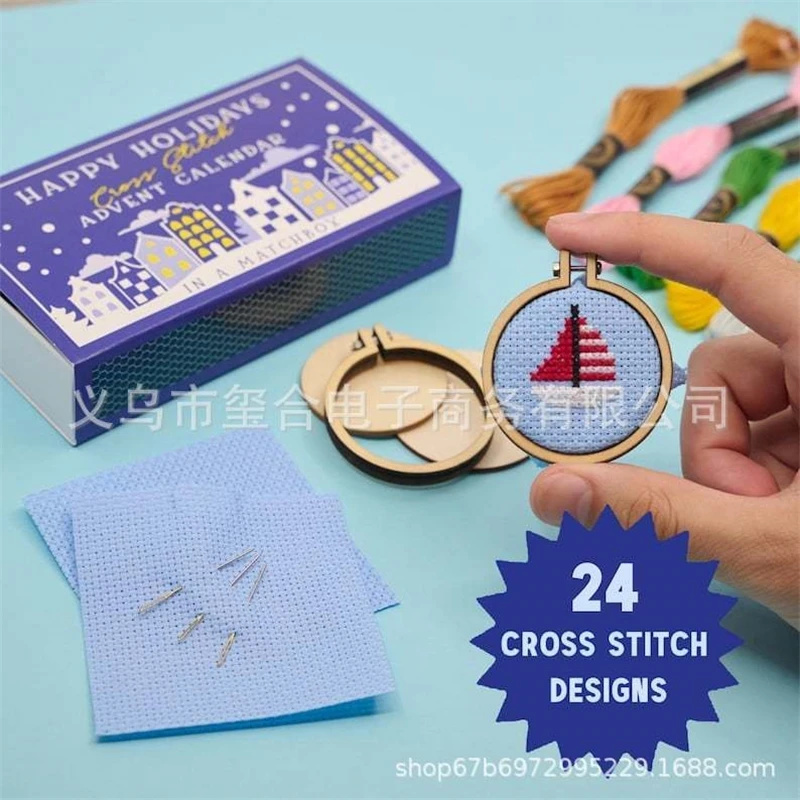 24 Days Countdown Cross Stitch - Advent Calendar Gift avis et prix