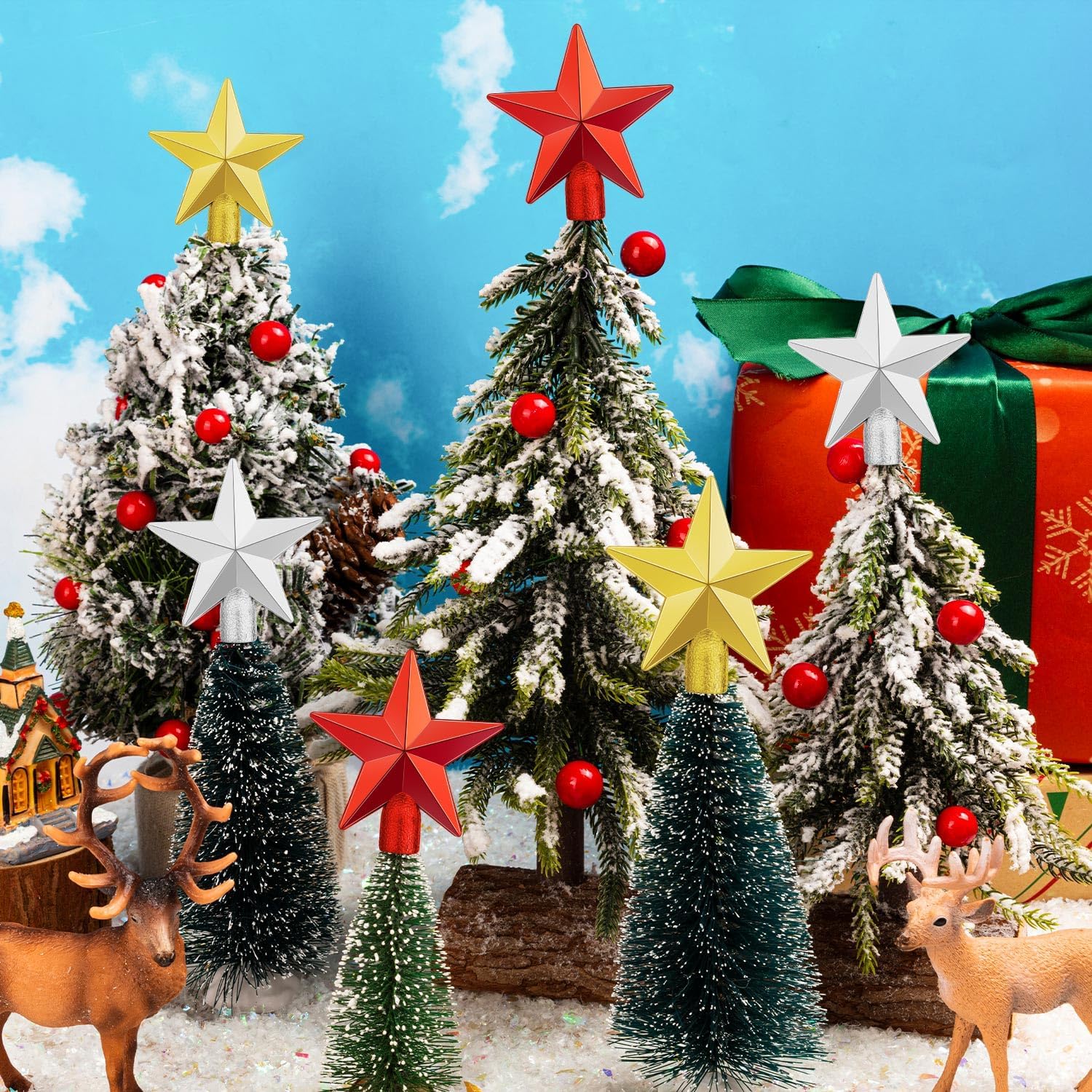 Mini Christmas Tree Topper Sma - Star Tree Topper avis et prix