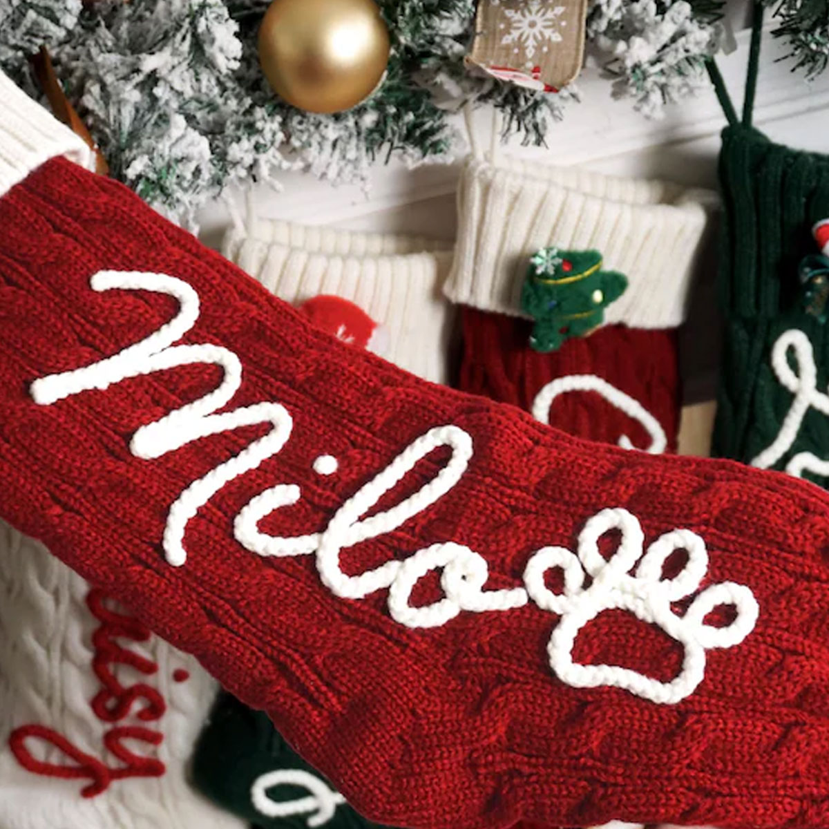 1PC Christmas decorative stock - Christmas Stocking Hanging avis et prix