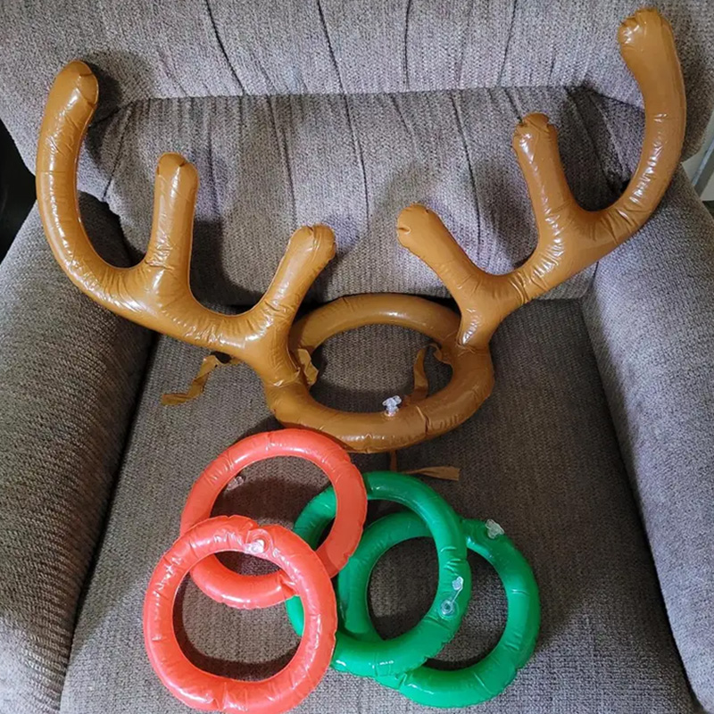 1/3/5set Christmas Game Inflat - Reindeer Antlers Headband avis et prix
