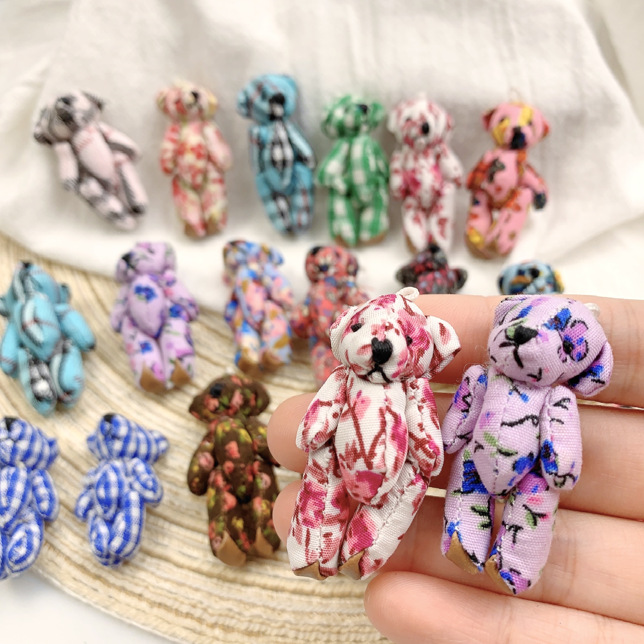 10pcs Mini Joint Bears Plush K - Christmas Throw Blanket avis et prix