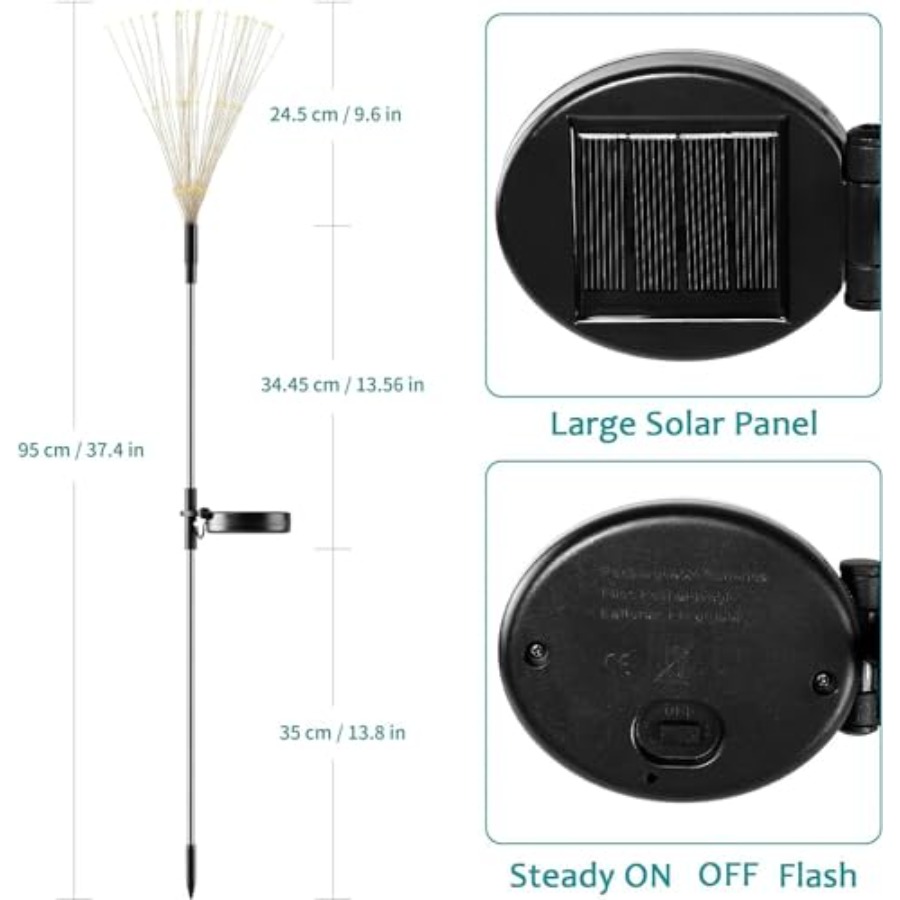 Solar Firework Lights, Lightin - Christmas Lights Outdoor avis et prix