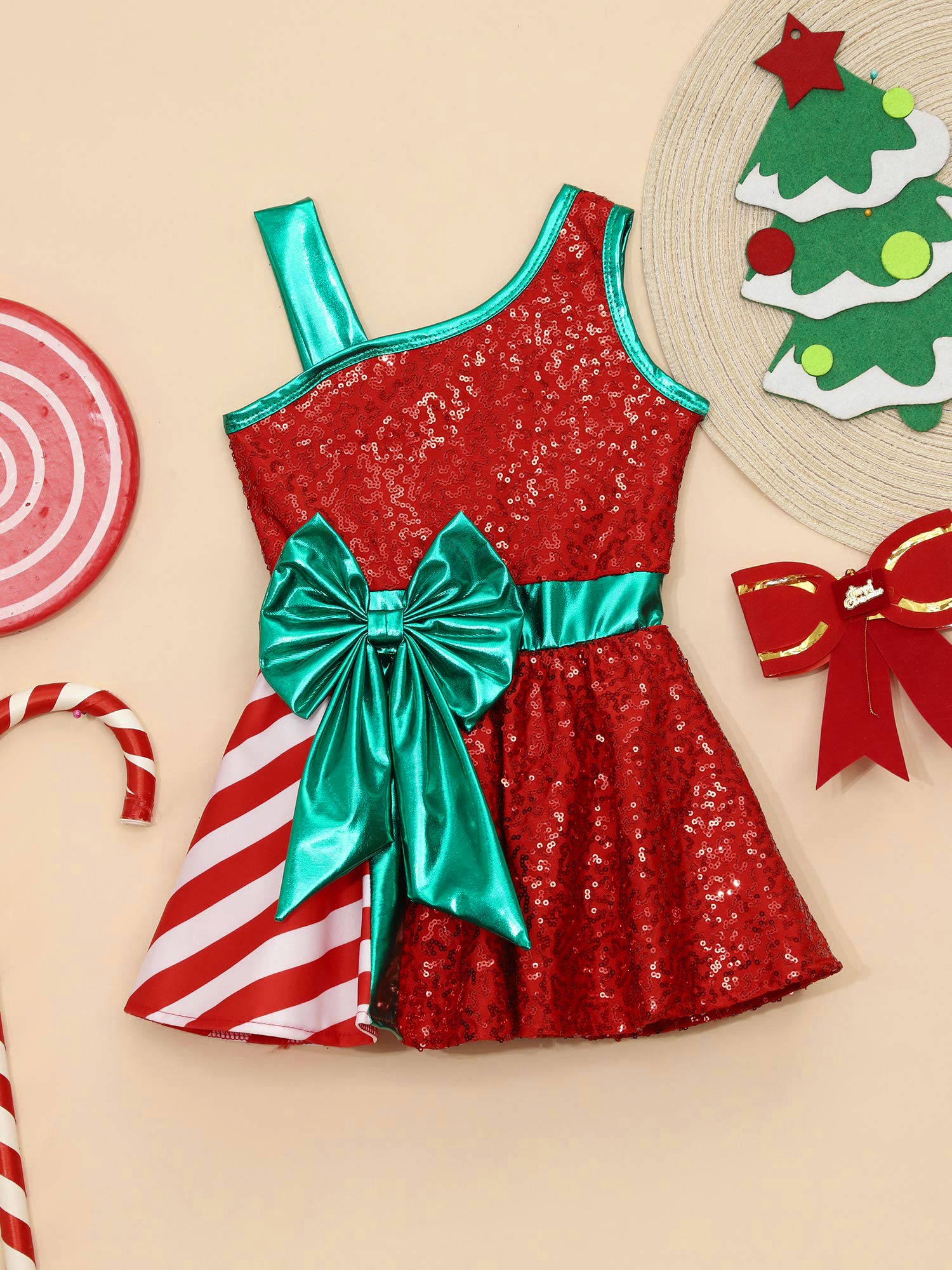 Kids Girls Christmas Party Dre - Elf Costume Christmas avis et prix