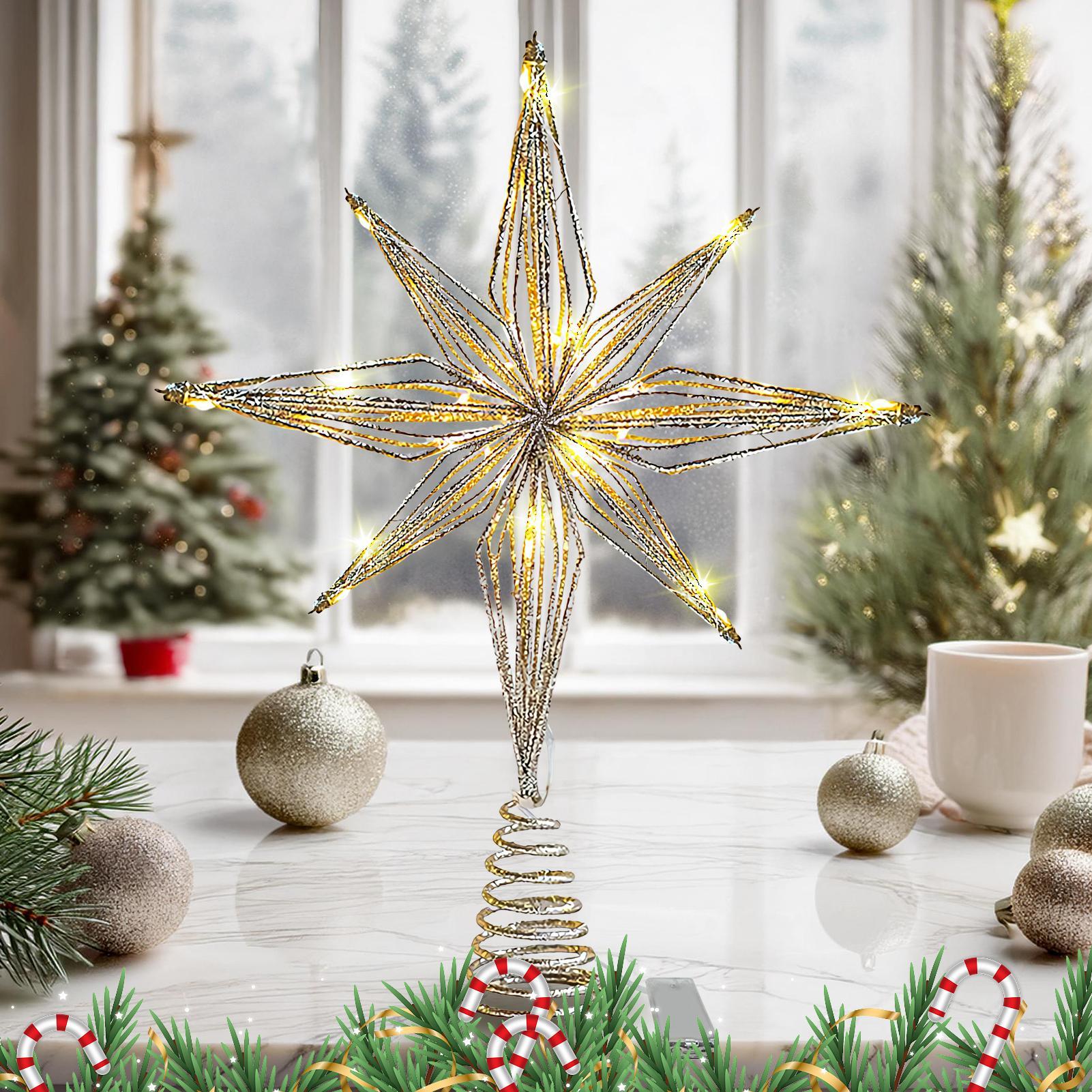 Christmas Tree Topper 3D Star  - Star Tree Topper avis et prix