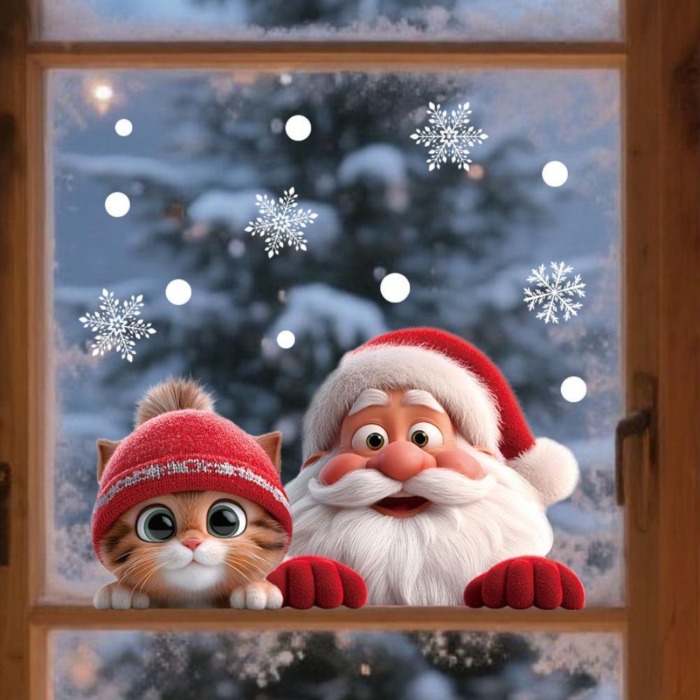 Christmas Window Door Mirror S - Snowflake Window Decal avis et prix